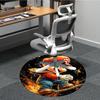 1pc Mario Adventure Office Round Area Rug, Indoor Mat Suitable For Office, Bedroom Living Room Home Decor, Room Deco,  Offic a0928184