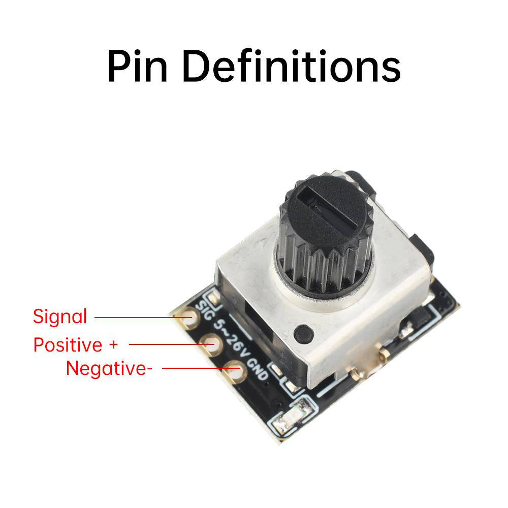 DC 2.6-26V 50Hz Mini ESC Tester DIY Brushless Fan Simple Aeromodelling Motor PWM Governor 12 Bit ADC Resolution Microcontroller