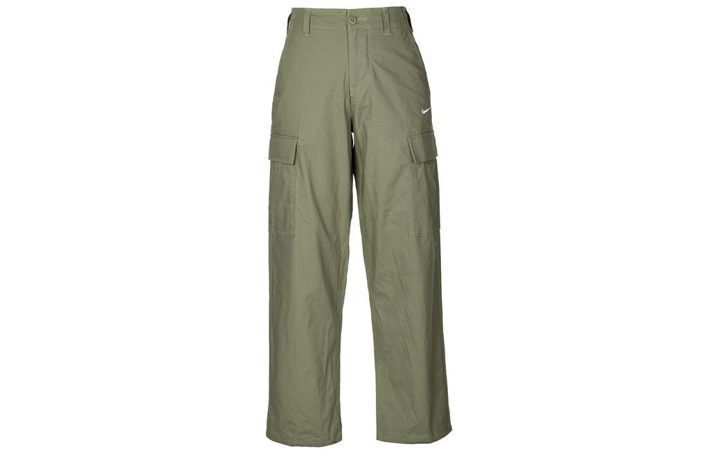 Nike Casual Pants Men's Medium Olive Green Moderate Cargo Pants FD0402-222