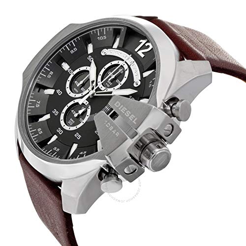 DIESEL MEGA CHIEF Watch DZ4290 Gray [Parallel Import]