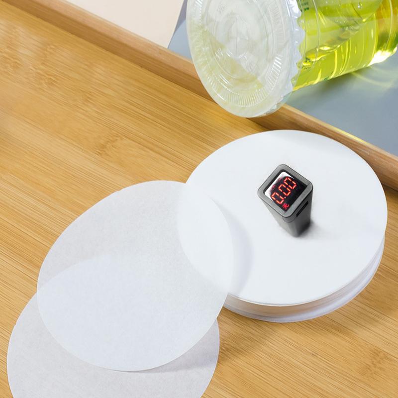 50/500Pcs Leakproof Paper Drink Cup Leakproof Round Coffee Cup Take Away Paper Cup Lid Coffee Spill Proof Gasket