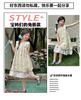Girls' 2026 new sweet and cute sleeveless floral dress, summer lace patchwork mesh skirt, stylish long skirt