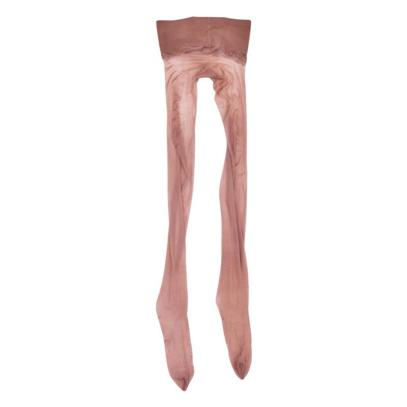 Men's Aurora 360 Seamless Glossy 1D Ultra-Thin Silky Transparent Pantyhose, Base Socks