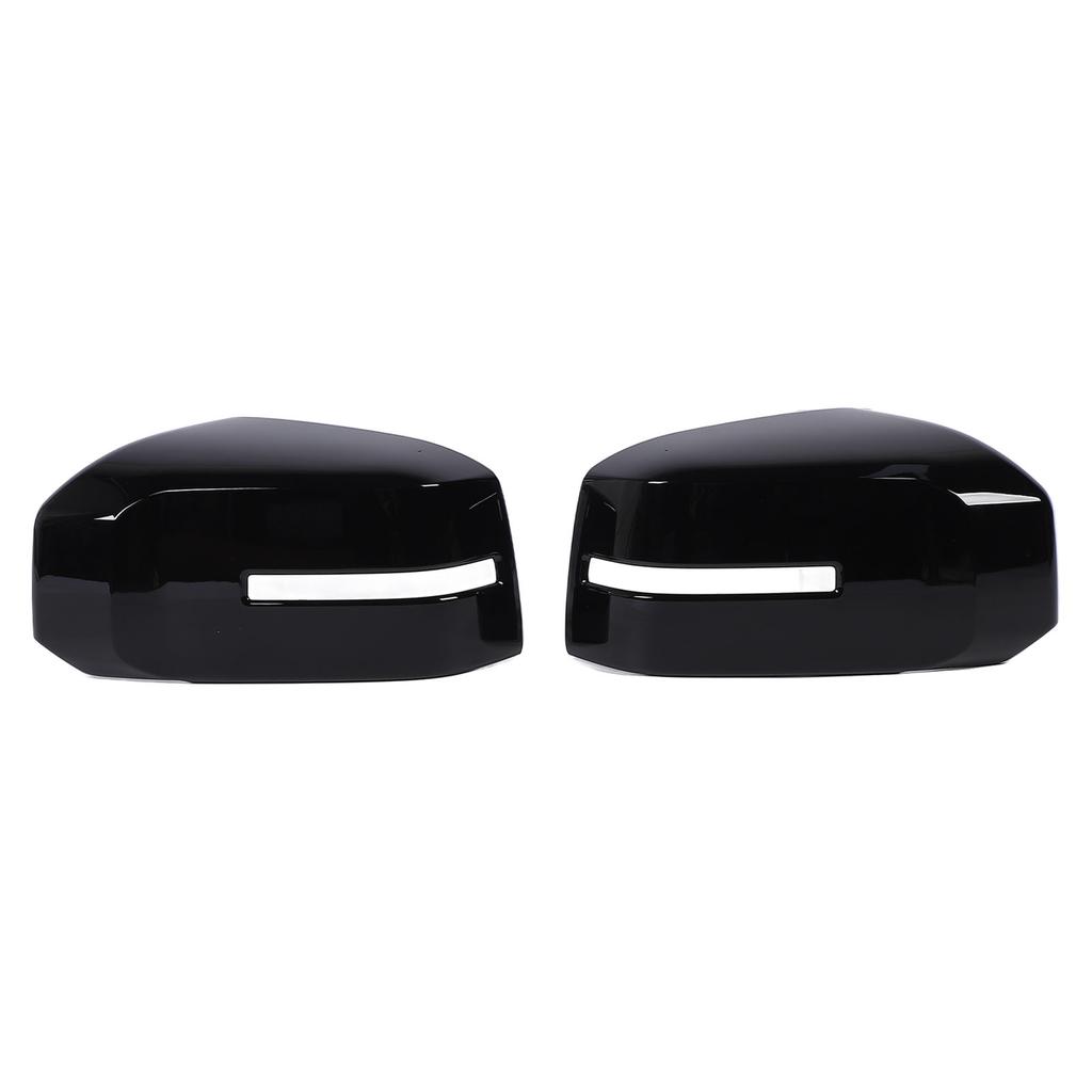 2PCS Rearview Mirror Cap Left and Right Exterior Rear View Mirror Housing Cap for Triton L200 2023