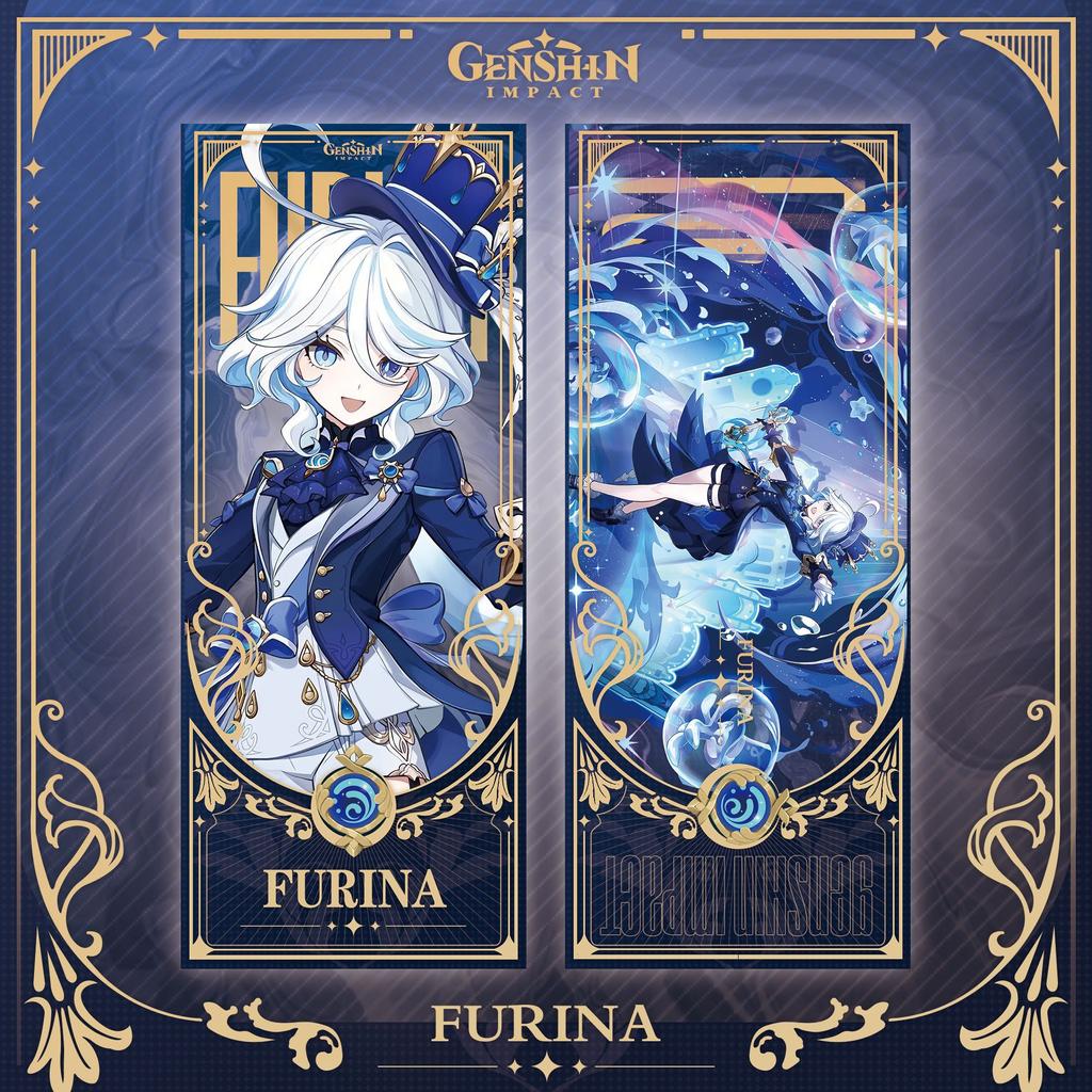 1Pc Anime Laser Segnalibro Arlecchino Zhongli Tartaglia Yae Miko Cosplay Carta Immagine Lomo Cartolina Carte Collezione