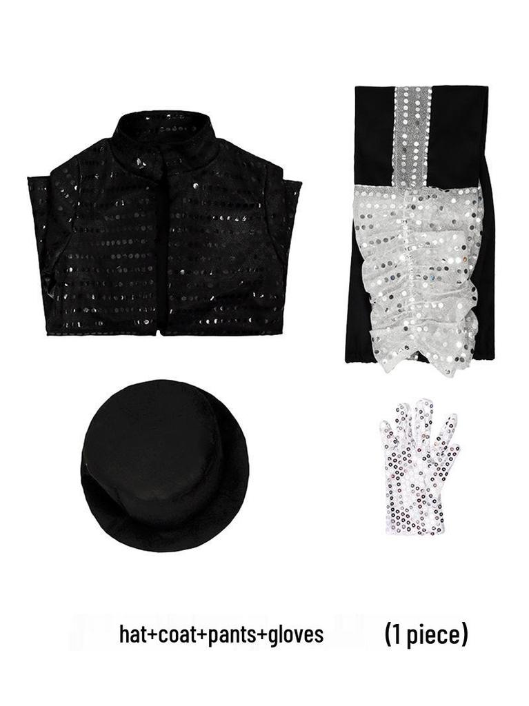 Children's Disco Jazz Dance Costume for Stage Performance and Halloween
