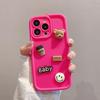 Gaozhu Suitable for Apple 16PRO Coffee Bear Jewelry Mobile Phone Case IPhone 11/12 Full-inclusive Anti-fall Protection Case