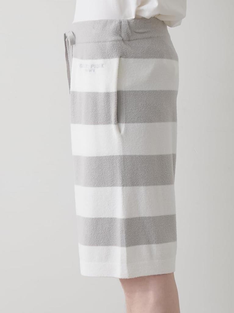 Gelato Pique HOMME Smoothie Lite2 Striped Shorts PMNP252902GRYM