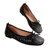 Scarpa Singola Donna Nuovo Stile Punta Tonda Monopezzo Scollatura Bassa Scarpe Piatte