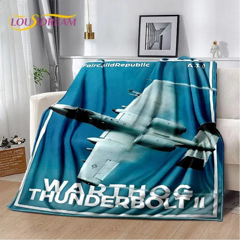 29 Style Space Spitfire Aircraft  Air Force Jet Fighter Cartoon Blanket,Soft Throw Blanket for Home Bedroom Bed Sofa Cover Child