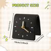 Elegant Minimalist Desk Clock Silent Acrylic Table Clock Decorative Ornament for Home Shelf Entryway Living Room