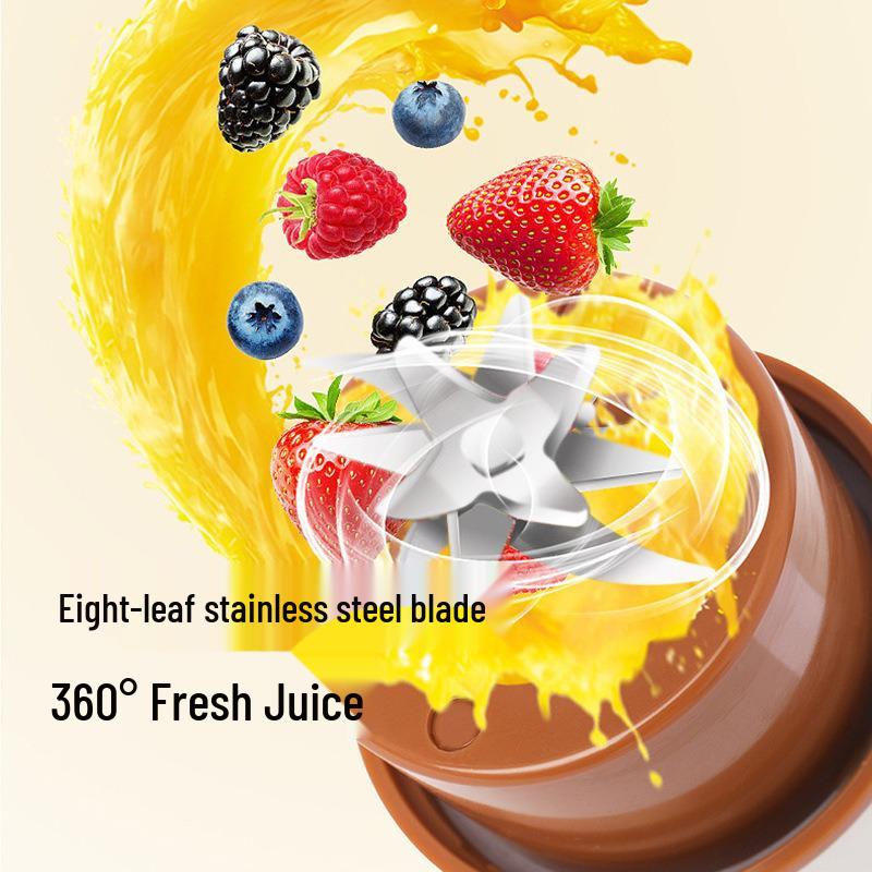 Portable Multifunctional Wireless Juicer Cup - Compact Electric Juicer