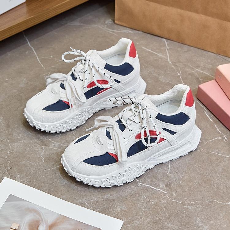 Height-increasing Shoes, Women's Thick-soled Shoes, Casual Sports Shoes