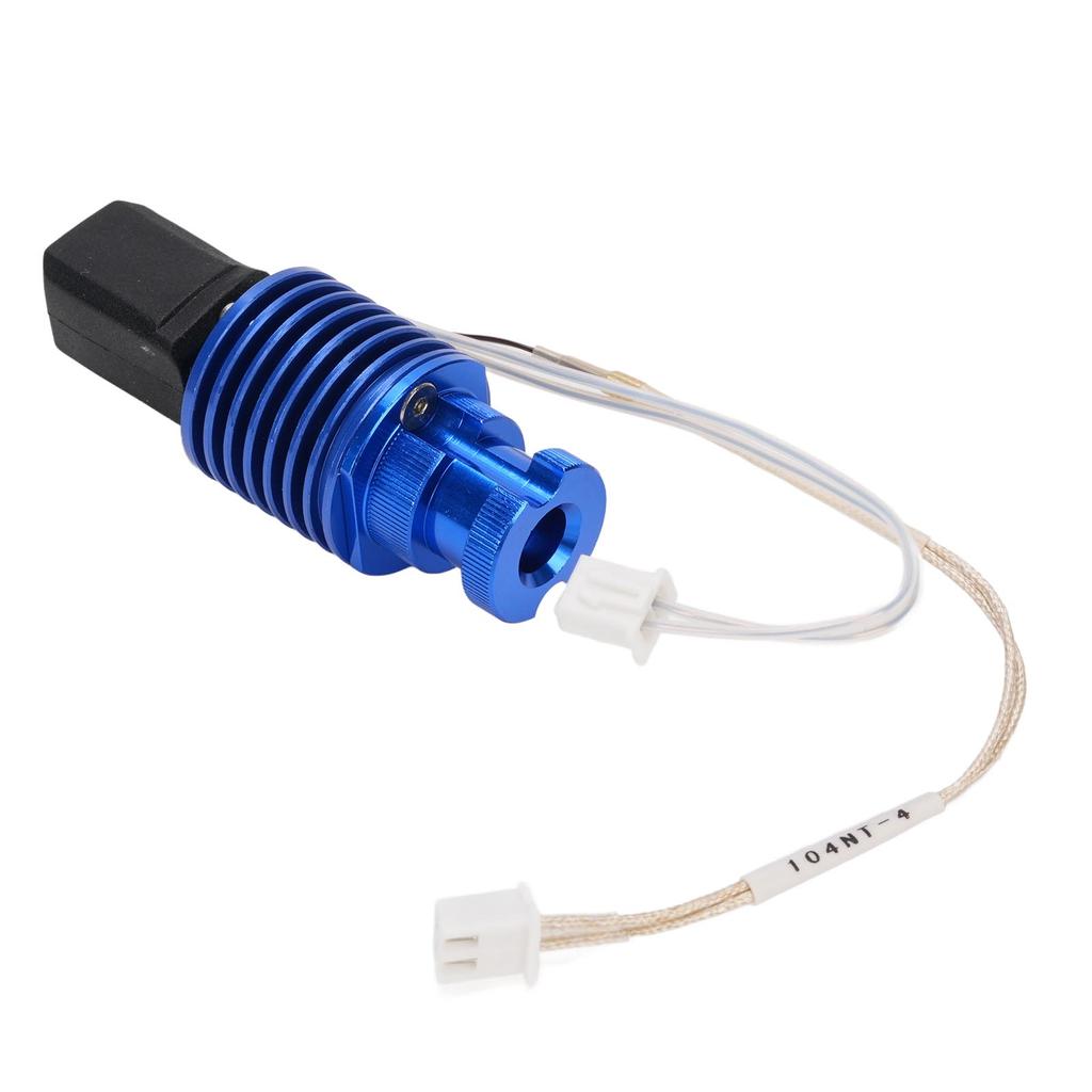 Hot-End-Kit TZ V6 Abnehmbare Düse aus gehärtetem Stahl 24V 60W Keramik-Heizblock 0,4 mm Durchmesser für