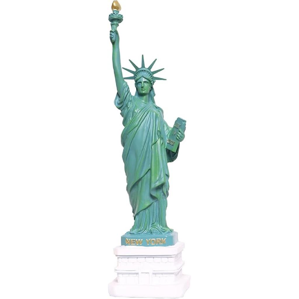 Statue of Liberty Figurine Decorations New York City Souvenirs Gifts Modern Home Decor for Living Room Book Shelf Cabinets Table Ornaments Outdoor