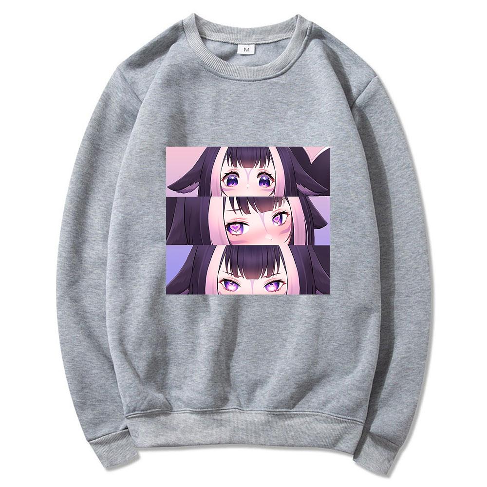 Hololive English VTuber Shylily Mikina s kapucí Ženy Podzim Zima Anime Grafické Mikiny Unisex Kreslené Estetické mikiny s kapucí Topy