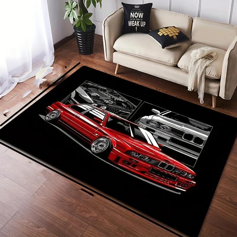 

Creative Car Pattern Carpet Children s Bedside Soft Floor Mat Anti fouling Anti slip Crawling Pad Kitchen Footpad Home Decor Rug 40cm x 60cm