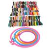 Embroidery Kit Round Plastic Silk Embroidery Circle Sheds Embroidery Thread DIY Embroidery Tools