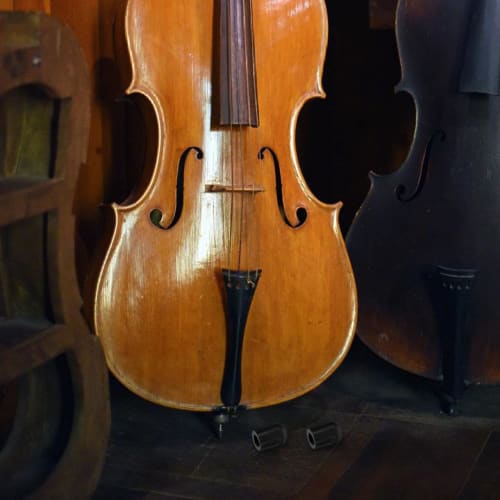 Alasum Cello Endpin Stoppers, Set of 2, Non-Slip Rubber Endpin Stability, Black