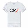 И WoSummer  CR7 Футболка с коротким рукавом Топ Футболка Модный Повседневный для улицы Тренировочные Спортивные футболки Короткий рукав Толстовка