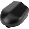 Acouto Motorcycle Horn Cover for Touring with Stock Horns 1993-2018 Metal Replacement Accessories (Matte Black)