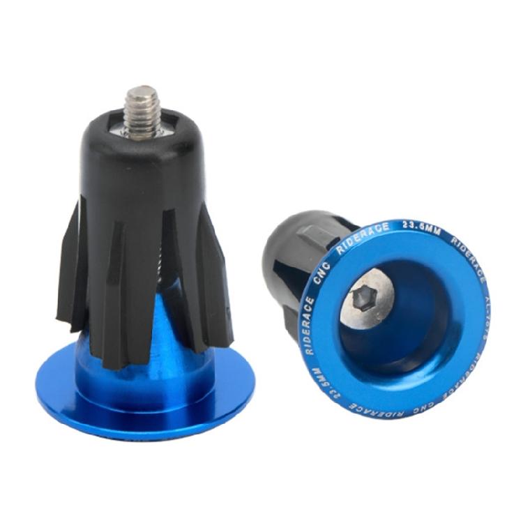 2 Pcs Aluminum Alloy Bike Handlebar End Plugs Bicycles Grip Handle Bar End Cap