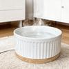 Heated Ceramic Pet Water & Yogurt Bowl for Cats & Dogs
