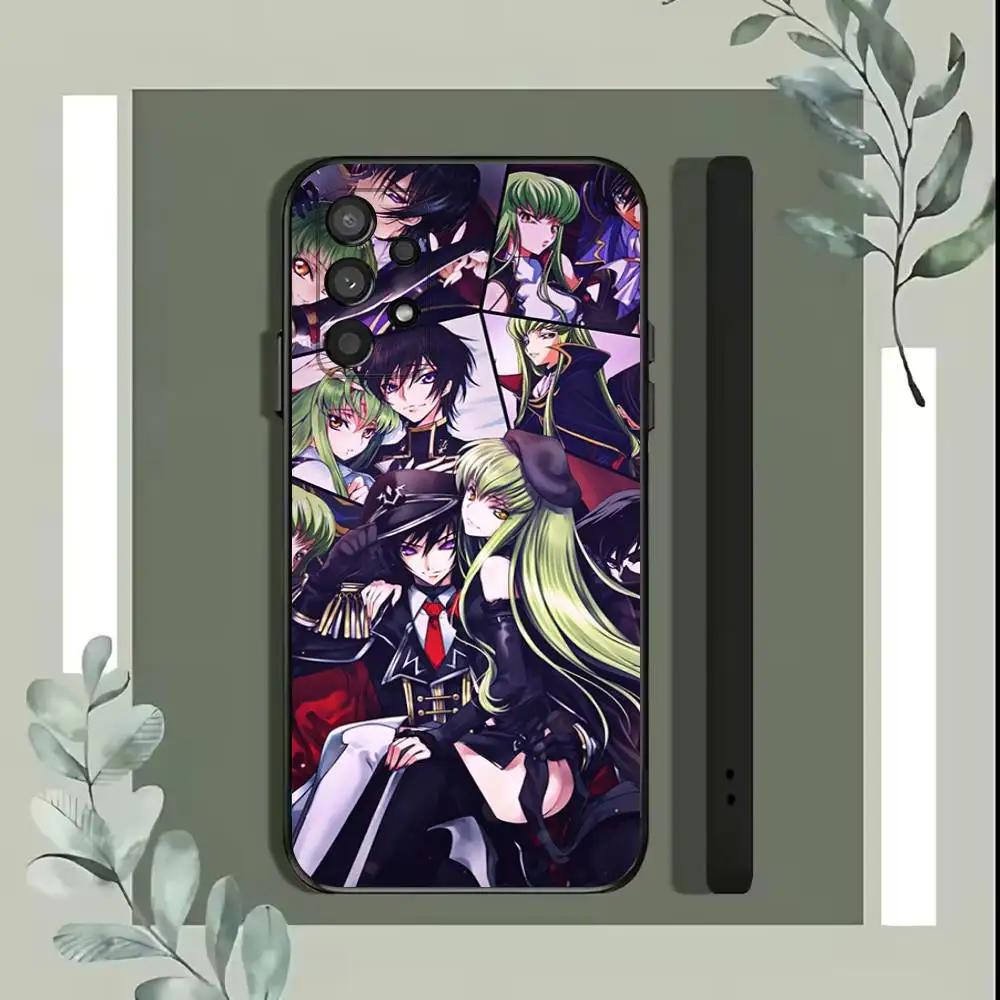 luxury comic cartoon Code Geass  Phone Case For Samsung S25,S24,S21,S22,S23,S30,Ultra,S20,Plus,Fe,Lite,5G Black Cover