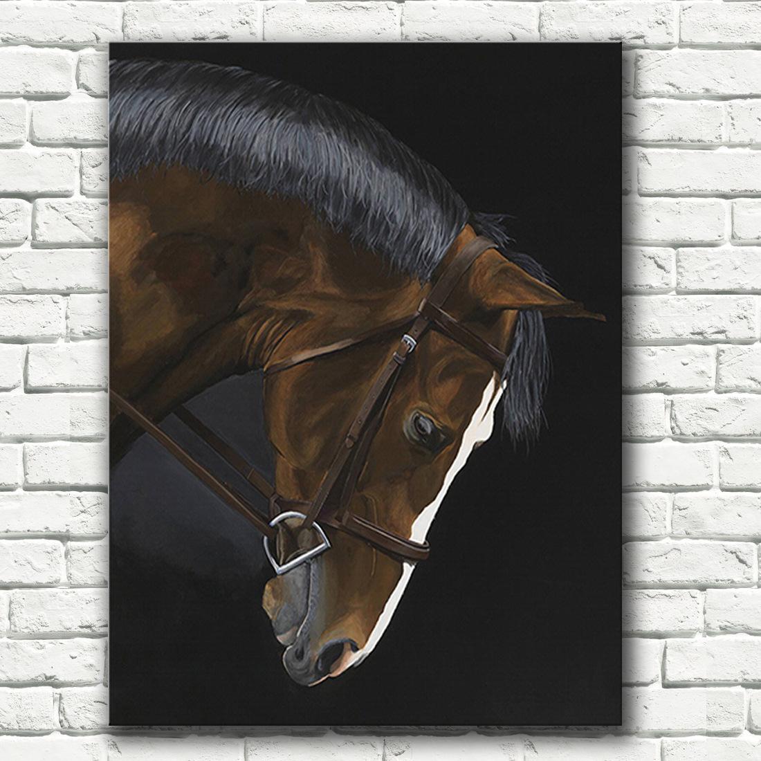 

Плакат с изображением лошади, украшение для гостиной, холст, картина, настенные панно для гостиной, Cuadros Decoracion, салон, садовый декор 21*30cm