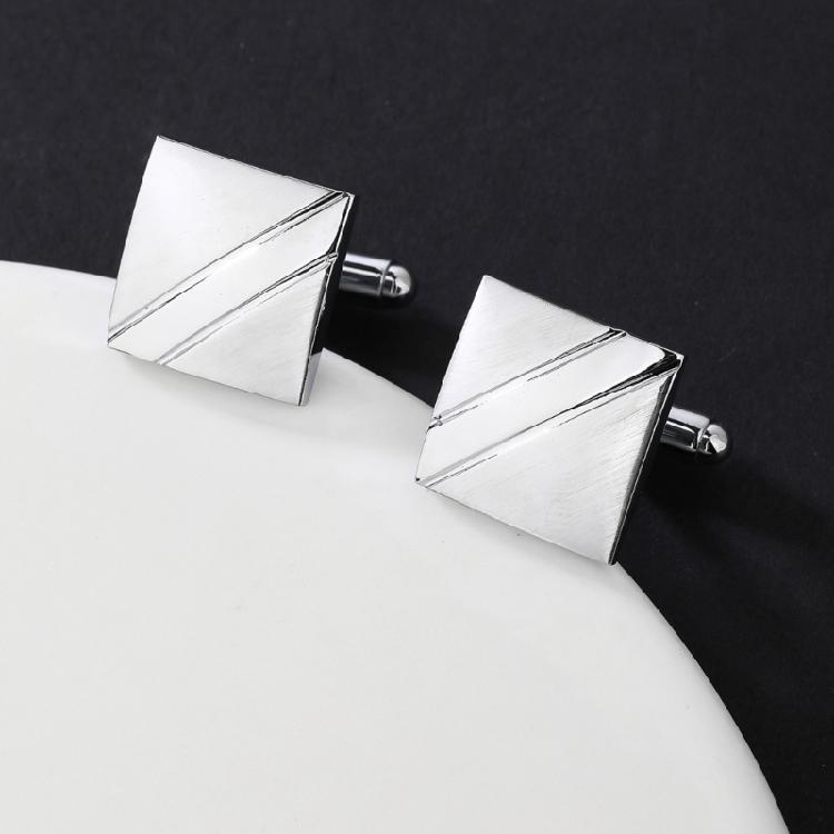 Sophisticated French Design Copper Cufflinks Nonslip Formal Attire Accessories Ergonomic Mechanism For Groomsmen