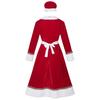 Christmas Cosplay Dress With Velvet Fabric For Anime And Fantasy Party Wear