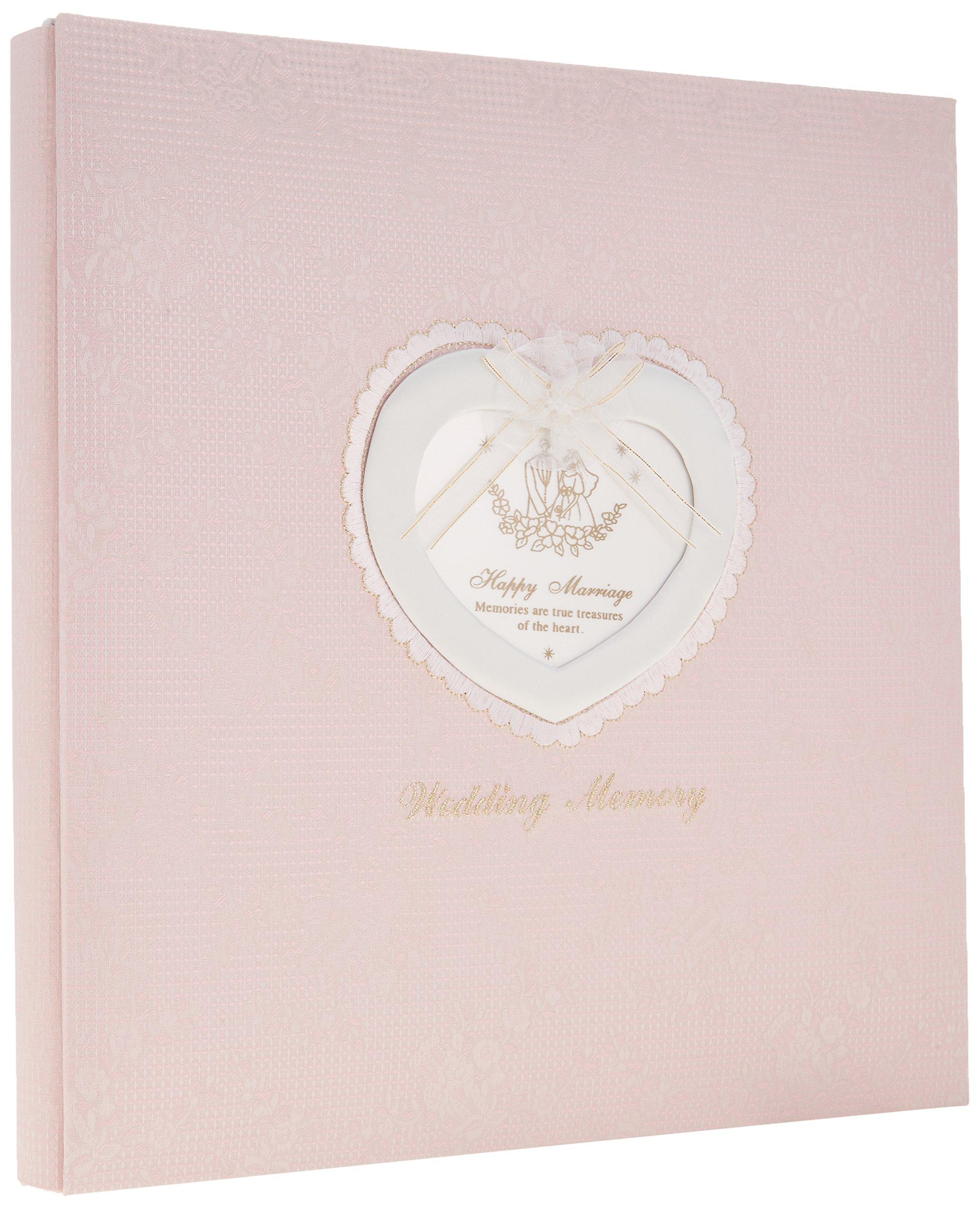 

Nakabayashi Wedding Memory Felt Album, A-LK-609-P, Pink