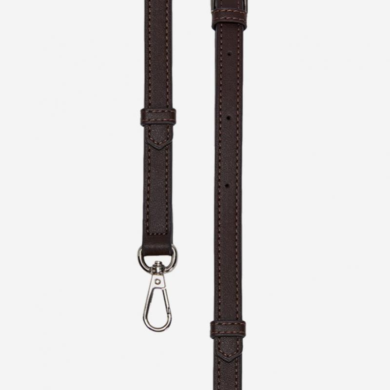By Esquire Women Nylon Shoulder Bag Brown