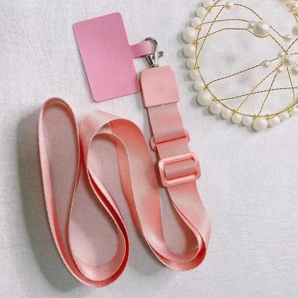 Neck Strap Lanyard for Mobile Phone Rope Anti-lost Keys Mobile Phone Straps Holder Neck Strap Hang Rope Lanyard Patch Card