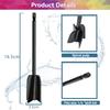 2PCS Epoxy Mixing Stirring Rods Paint Putty Cement Mixer Attachment with Drill Chuck for Epoxy Resin Latex Oil Paint
