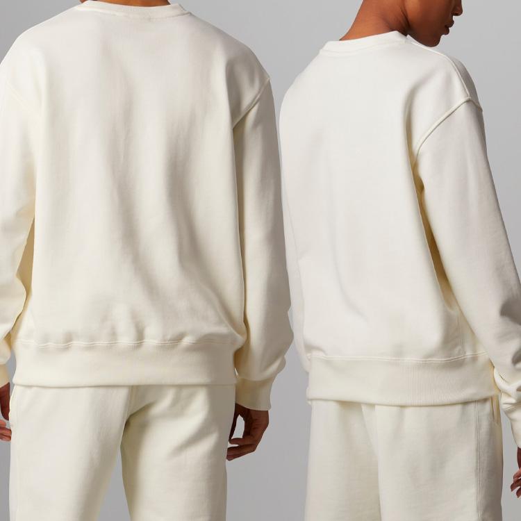 Adidas X Pharrell Williams Humanrace Basic Rundhals-Sweatshirt Off White Unisex Oberteile HK6695