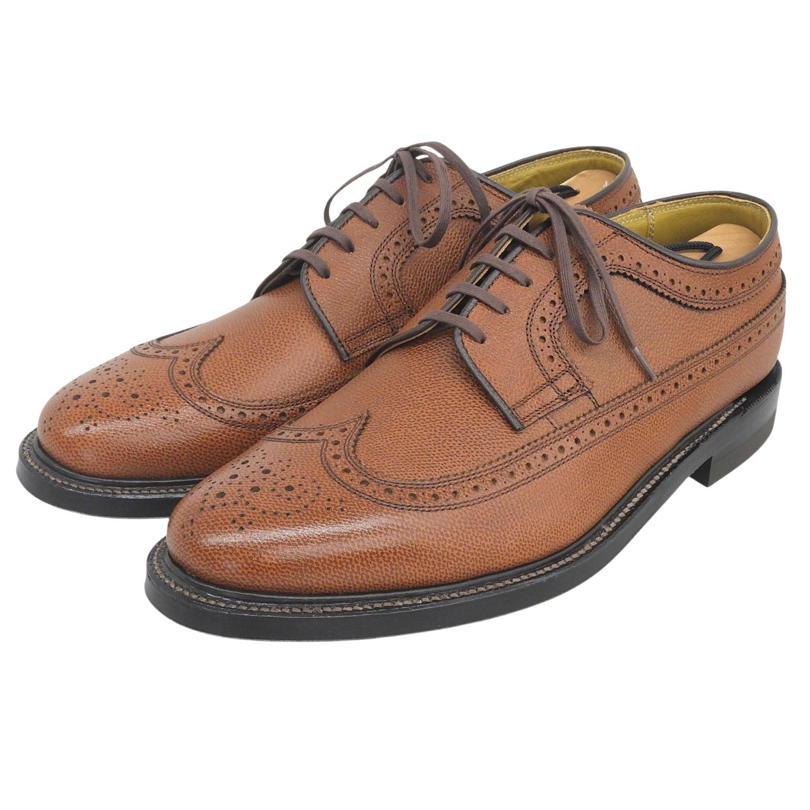 Pristine REGAL Leather shoes Brown leather mens 27.5cm Used