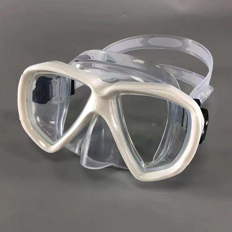 Youth Diving Mask with HD Light Transmitting Liquid Silicone Goggles