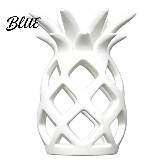 Cute Minimalist Plant Pot Hollow Pineapple Flower Vase for Air Plants 3D Printed Geometric Planter Planter Decorative Desktop Succulents Home Office