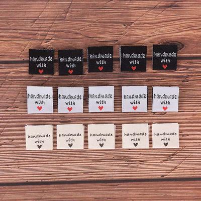 50 ks Ručně vyráběné štítky Štítky Výroba látek Šití řemesla na oděvy Dekor Diy