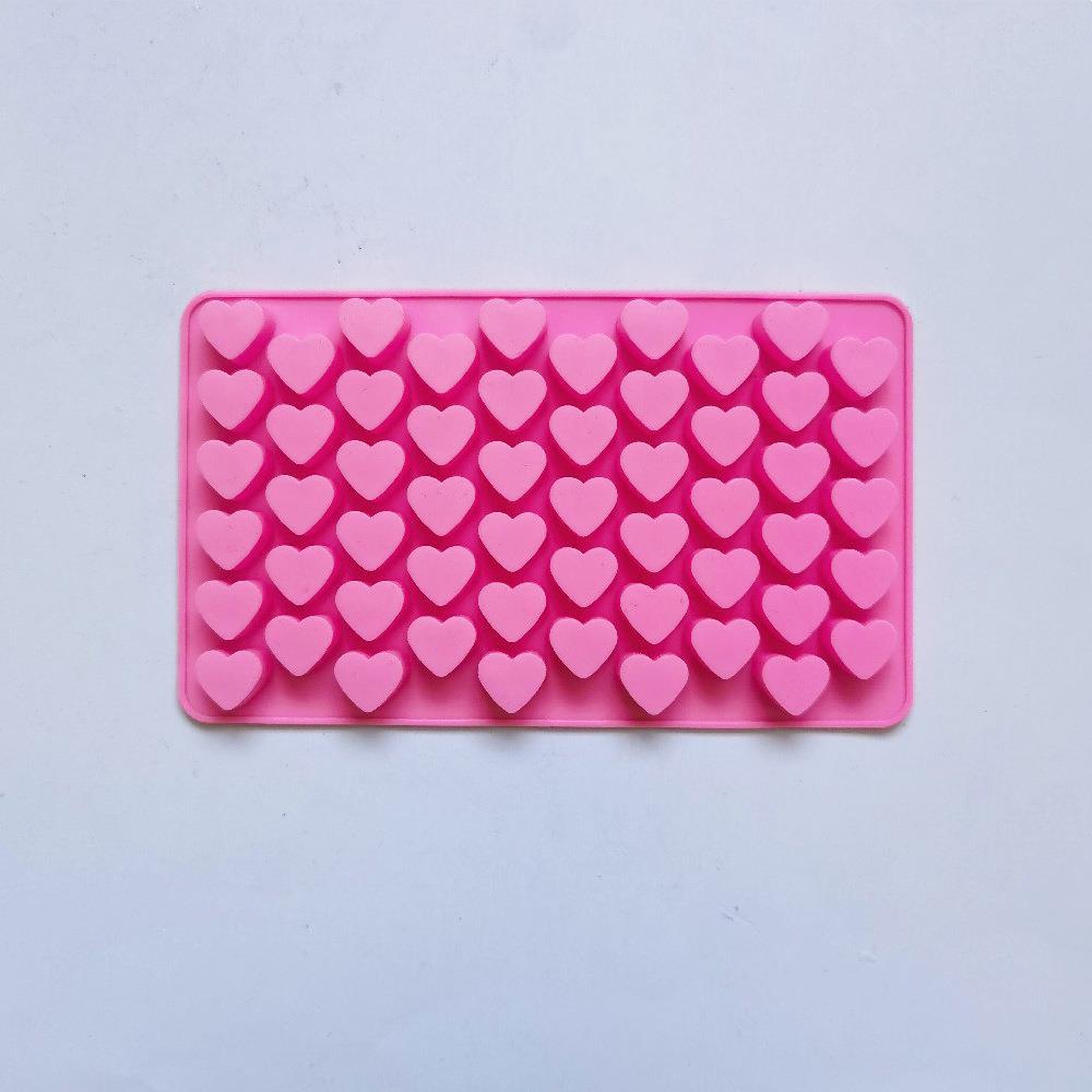 1Pcs/Mini 55 Heart-Shaped Silicone Mold Brown Sugar Silicone Mold Silicone Love Chocolate Mold 55 Candy Silicone Mold