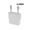 America European Mini CN UK EU To US AU Power Plug Adapter Russia Australia Travel Plug Converter Korea 4.0mm 4.8mm Plug 6A 125A