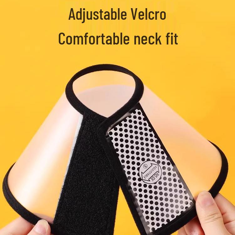 Coleira Elisabetana Macia Anti-Lambida e Mordida para Cães e Gatos