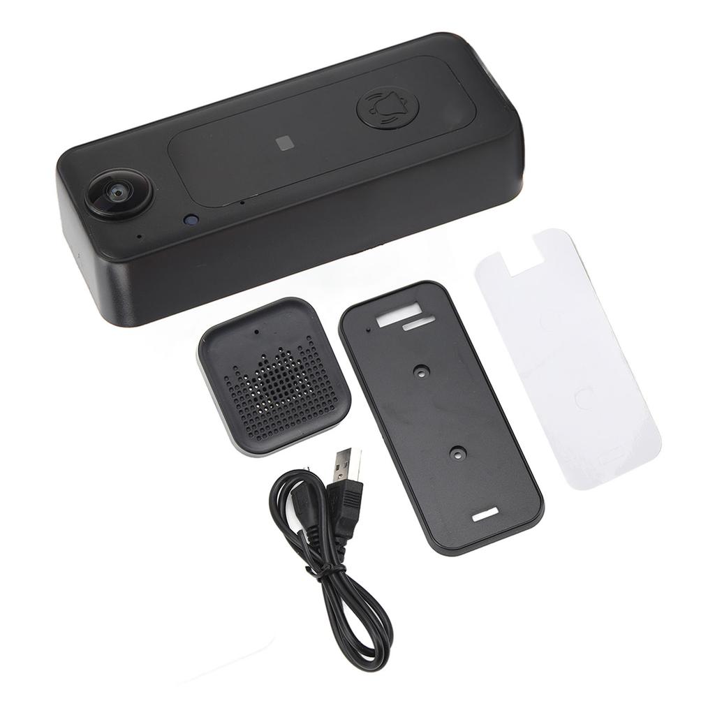 WiFi Night Vision Video Doorbell HD Wireless Remote APP Control 2 Way Intercom Camera Doorbell