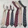 Cravatta a Righe JK alla Moda Cravatta Regolabile Accessorio per Collo per Donne Uomini Adolescenti Accessori per Uniformi Aziendali e Scolastiche