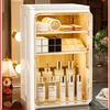 Cosmetic Storage Box Desk Lipstick Powder Dust-proof Storage Rack Large Capacity Perfume Skin Care Dressing Table Organizer Box
