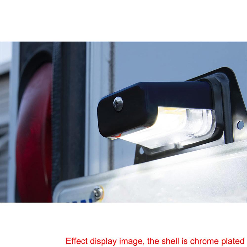 Bracket Mount LED License Plate Light For Trailer UTV ATV DC 12V 24V Waterproof