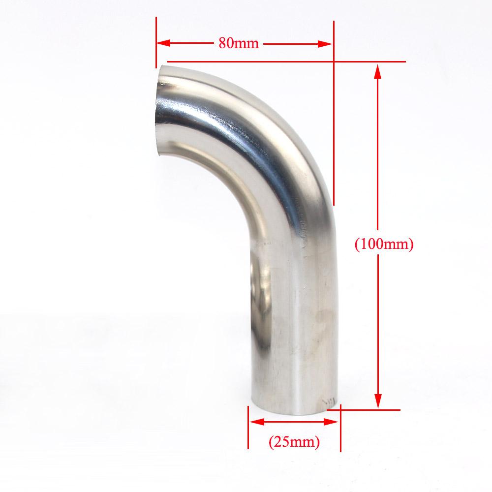 19/25/32/38/51/63mm Stainless Steel 304 OD Elbow 90 Degree Welding Elbow Pipe Connection Fittings