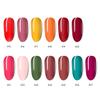 8ml Nail Polish Gel Tearable Water-Based Healthy Extract Fragrant Colorful Manicure Polish for Home