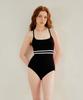 Kkommeutin Waist-Point Swimsuit Black